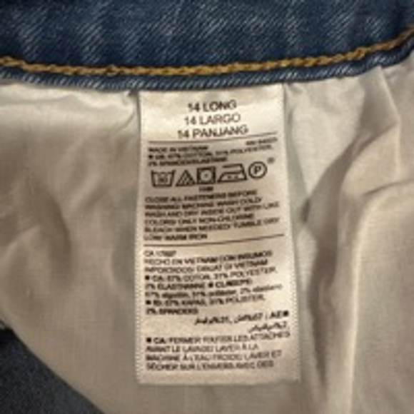 Women's Old Navy Jeans Size 14 Long Blue Denim - Picture 6 of 6